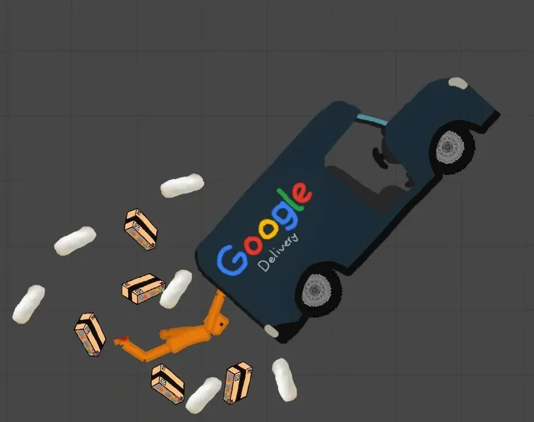 GoogleDeliveryTruck Fruit Playground Mods