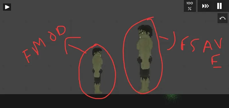 Hulk Fruit Playground Mods