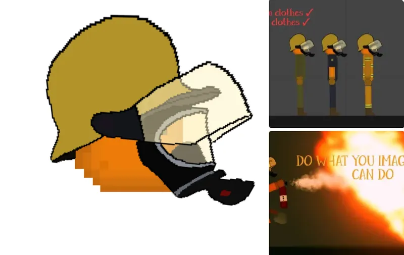 firefighterhelmetandgasmask Fruit Playground Mods