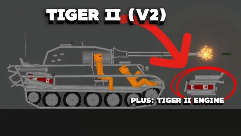 TigerWW2heavytank Fruit Playground Mods