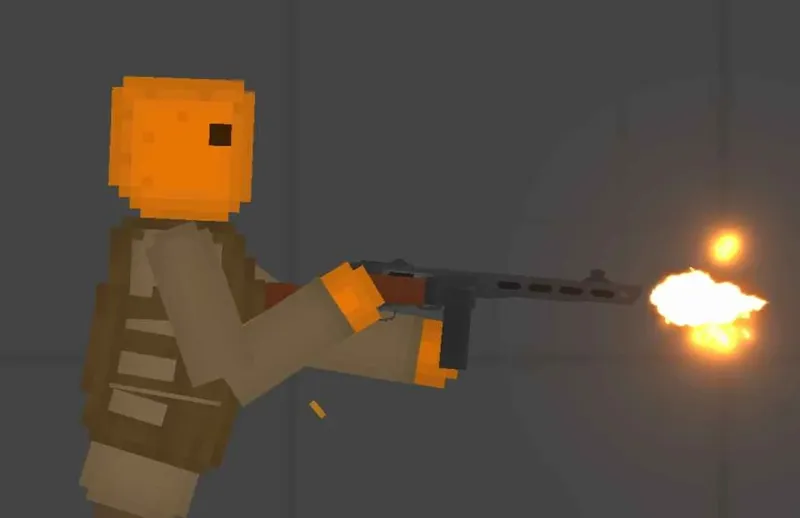 PPSh41 Fruit Playground Mods