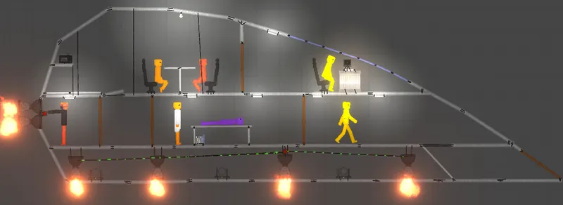 spaceship Fruit Playground Mods