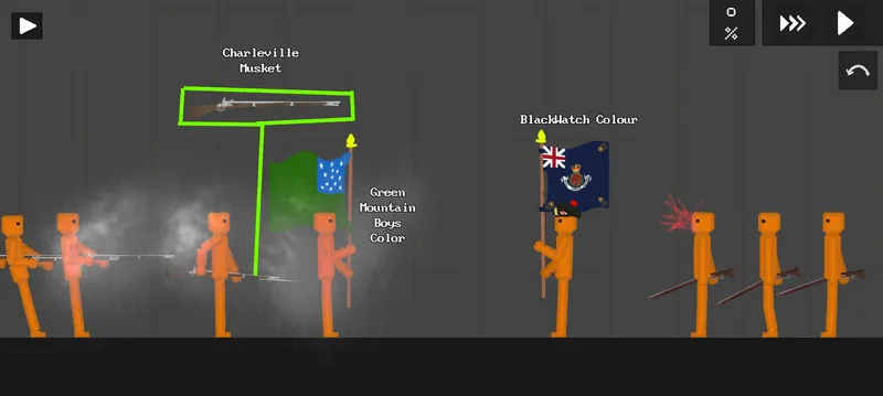 CharelvilleMusketGreenmountainboyscolorBlackWatch Fruit Playground Mods