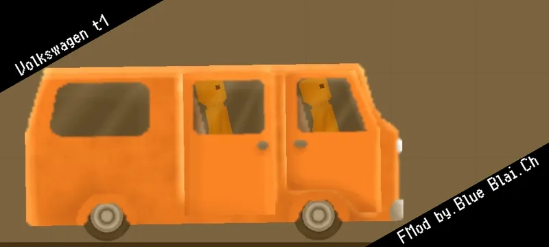 Volkswagent1DoorCar Fruit Playground Mods