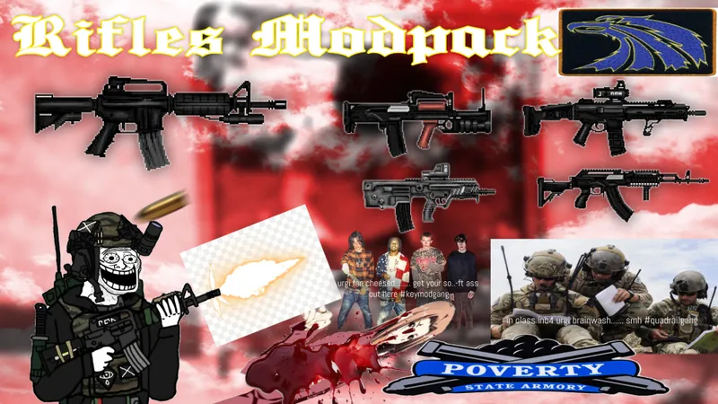 ModernRiflesModpack Fruit Playground Mods