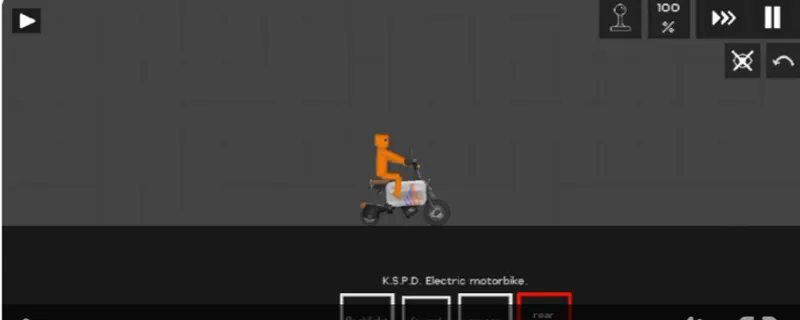 KSPDElectricMotorbike Fruit Playground Mods