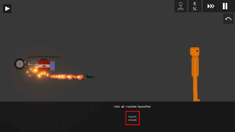 Miniairrocketlauncher Fruit Playground Mods