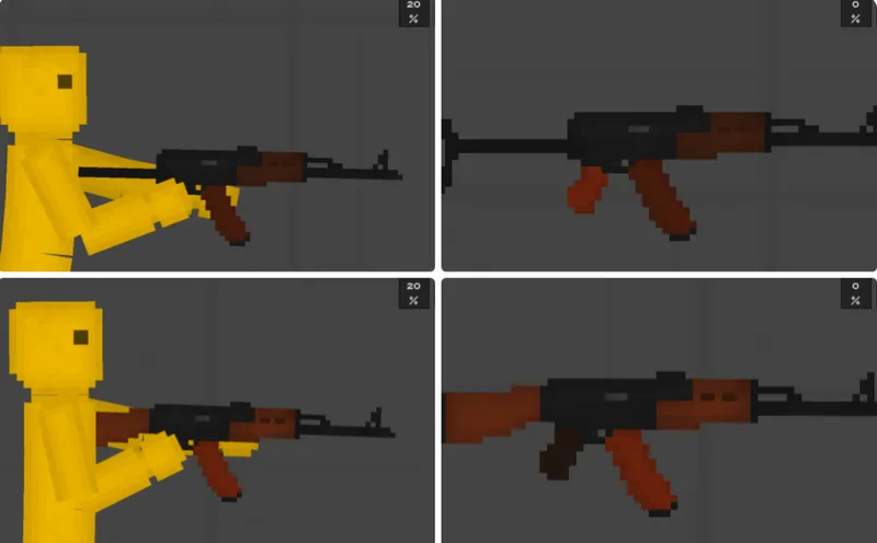 gunpack 1 Fruit Playground Mods