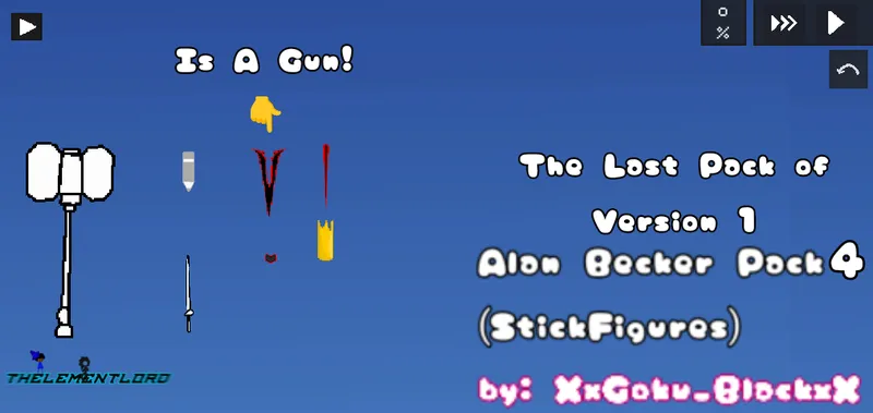 stickfigures Fruit Playground Mods
