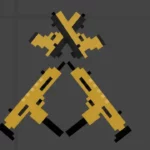 tansubmachinegun Fruit Playground Mods