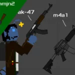 AK47ANDM4A1 Fruit Playground Mods