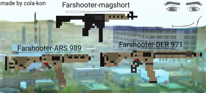 Farshooterpack Fruit Playground Mods