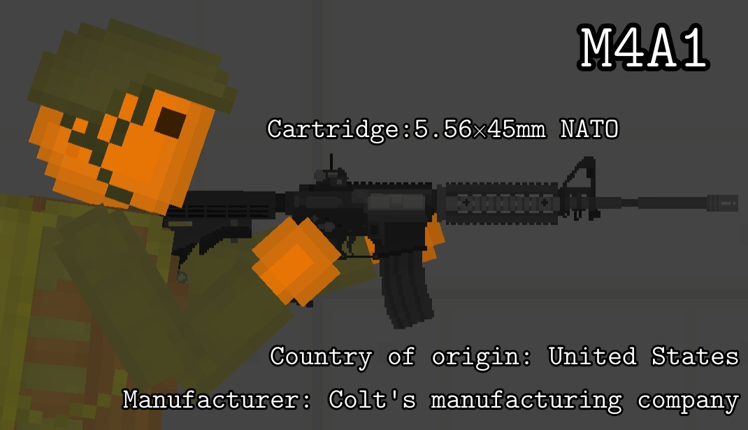 M4A1 Fruit Playground Mods