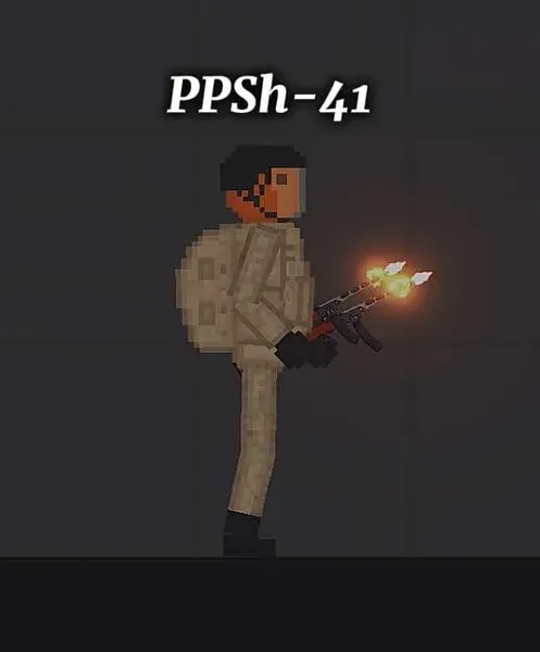 PPSh41 Fruit Playground Mods